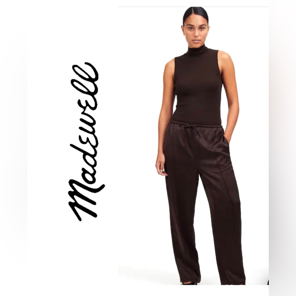 Madewell Pintucked Slim Pull-On Pants